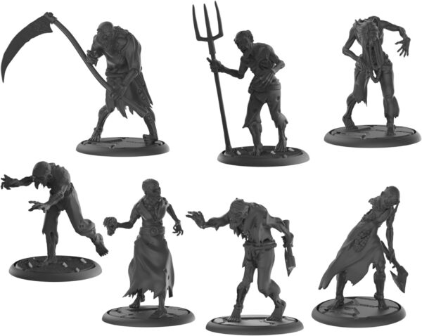 Miniaturas RPG Zumbi Personagens Dungeons And Dragons DND D&D